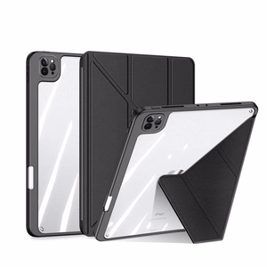 DUX DUCIS dėklas MAGI su pieštuko laikikliu iPad Pro 11 (2018/2020/2021/2022) juodas