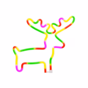 Neon LED Light ELK multicolor Bat + USB FLNE12 Forever Light