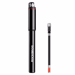 мини-насос Rockbros SMART-B 150 PSI для клапанов Presta и Schrader — цвет: черный