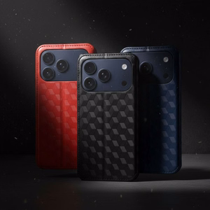 Atverčiamas dėklas iPhone 17 / 18 Cubic Book mėlynas