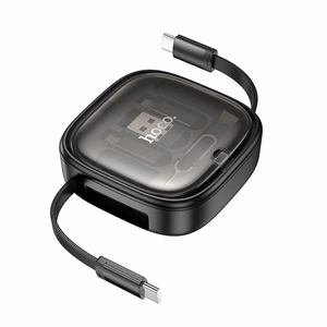Laidas All-in-one sulankstomas su keičiamais antgaliais Hoco PD 3A 60W 0,95 m U140 juodas