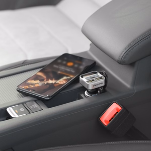Automobilinis FM transmiteris su Bluetooth funkcija (2× USB)