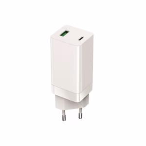 Setty GAN sieninis įkroviklis PD+QC USB + USB-C 65W LSI-02 baltas JO