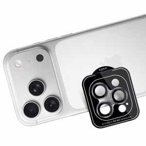 3mk Lens Protection Pro apsauginis stiklas iPhone 17 Pro / 17 Pro Max - pilka