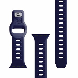 38/40/41/42 mm Ocean Blue (small) - 3mk Silicone Watch Strap for Apple