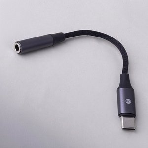 Forever adapteris AJC-01 garso lizdas 3,5 mm - USB-C juodas