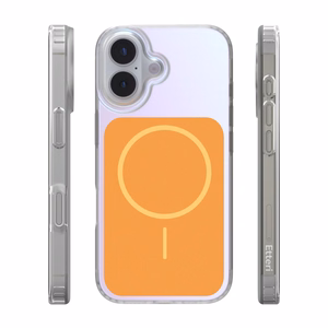 Etteri Hidden Pearl dėklas skirtas iPhone 17 6,3" oranžinis