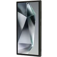 Audi tikros odos magnetinis MagSafe kietasis dėklas S24 Ultra S928 juodai raudonas AU-TPUPCS24U-R8/D3-RD