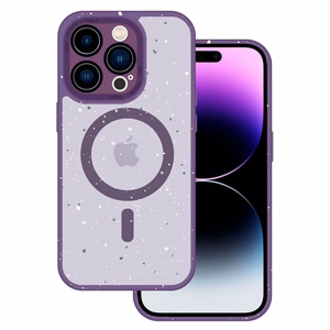 Tel Protect Magnetinis Splash matinis dėklas telefonui Iphone 15 Pro Max (m) - violetinis