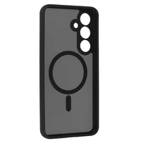 Pilnai matinis magnetinis dėklas SAMSUNG GALAXY S24 FE juodas