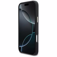 "Karl Lagerfeld Karl Head" logotipas "MagSafe" dėklas "iPhone 17 Pro Max" - juodas