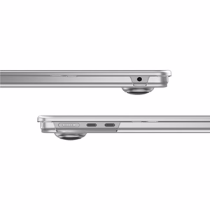 AmazingThing Titan Hardshell Case for MacBook Air M5 14" - Transparent