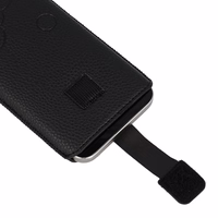 WONDER Deko Dėklas telefonui (dydis XL) Iphone 15/15 Pro/Iphone 16/16 Pro/Samsung S24/S24 Plus/S25/S25 Plus/A53/A55 5G juodas