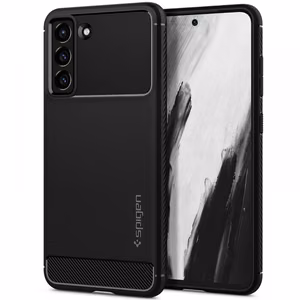 Spigen Rugged Armor чехол для Samsung Galaxy S21 FE - Матовый Чёрный