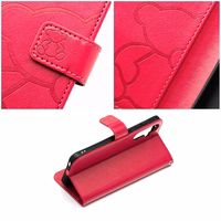 MEZZO Dėklas telefonui SAMSUNG S25 Edge meškiukas magenta