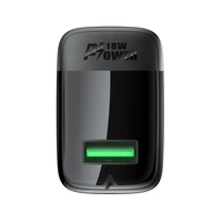 Įkroviklis Acefast A90 18W USB-A juodas