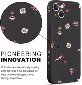 Pnakqil Dėklas Iphone 15 Pro Flowers 2