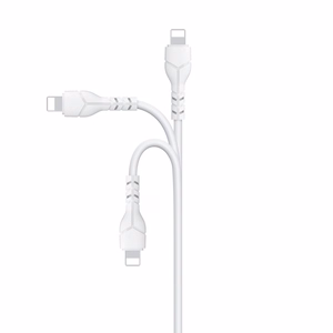 Devia кабель Kintone EC143 USB - Lightning 1,0 m 2,1A белый