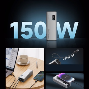 Cuktech P+Series No. 15 išorinė baterija 150W 20000mAh pilka