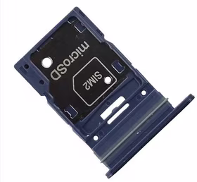 SIM kortelės laikiklis Samsung A356 A35 5G Awesome Navy originalus (service pack)