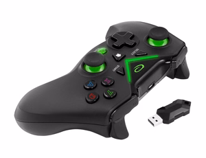 Esperanza EGG112K žaidimų valdiklis „Gamepad PS3, XBOX ONE, kompiuterio USB 2.0 juodas