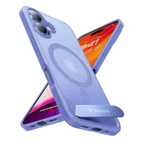 Torras Pstand Series dėklas iPhone 16 (mėlynas)