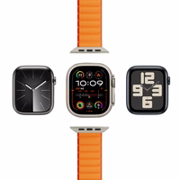 Puro Extreme nailoninis dirželis Apple Watch 42/44/45/49 mm - oranžinis