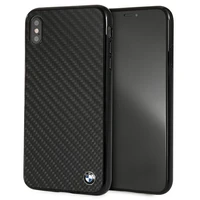 BMW Siganture Carbon dėklas iPhone Xs Max - juodas