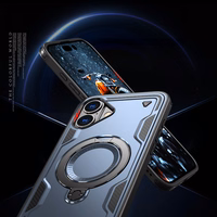 Hybrid Armor Trendy dėklas telefonui su MagSafe iPhone 16 Plus - mėlynas