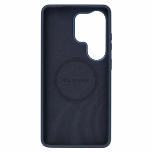 Liavec Silky Case with Metal Camera Frame for Samsung Galaxy S26 Ultra blue
