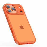Tech-Protect MagMat dėklas iPhone 17 Pro oranžinis matinis