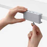 "Orico MH4PC" šakotuvas su USB-C / 3x USB-A 3.0 + 1x USB-C 3.0 - sidabrinės spalvos