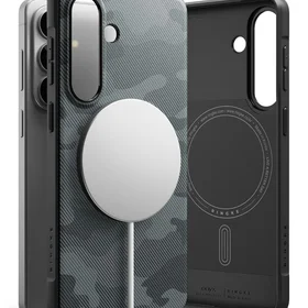 Ringke Onyx Magsafe Case for Samsung Galaxy S26 - Gray and Black