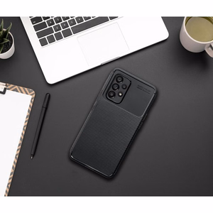 Dėklas Samsung A27 5G Carbon Premium juodas