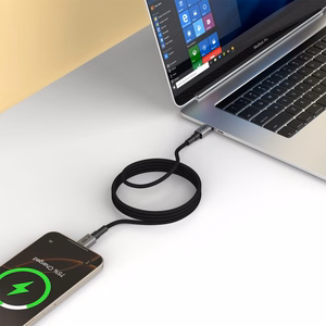Tech-Protect Ultraboost DNA MagTwist USB-C PD laidas 100W / 5A 200 cm - pilkas