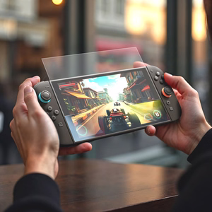 AmazingThing Radix matinės dangos stiklas Nintendo Switch 2 (2 vnt.)
