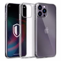 iPhone 14 Pro silikoninis dėklas iš 3mk Clear Case serijos - permatomas