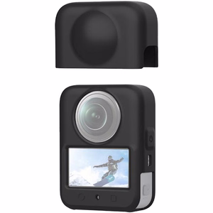 PULUZ silikoninis objektyvo dangtelis DJI Osmo 360 (juodas)