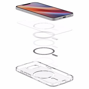 Чехол Spigen Ultra Hybrid MagSafe для iPhone 16e / 17e - прозрачный