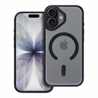 Dėklas Matte Mag Cover (MagSafe) skirtas iPhone 17 juodas