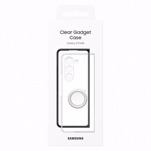 Silikoninis dėklas Samsung Galaxy Z Fold 5 - permatomas