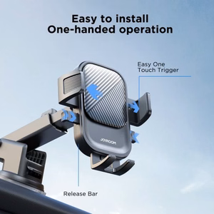Car Holder Joyroom "JR-OK6" Black (not magnetic / sticky pad)
