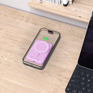 Tech-Protect LifeMag MagSafe PB11 10000mAh Išorinė baterija (f) - rožinė