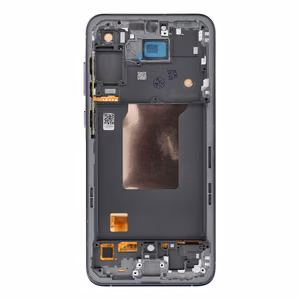 REWA OLED LCD ekranas su rėmeliu, skirtas SAMSUNG A55, juodas
