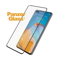 PanzerGlass E2E Super+ apsauginis stiklas Huawei P40 - su juodu rėmeliu