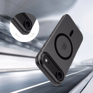 Tech-Protect MagFlex Magnetinis dėklas telefonui iPhone 17 Air - Matinis juodas