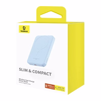Magnetinis mini maitinimo blokas "Baseus" 5000 mAh, USB-C 20W (mėlynas)
