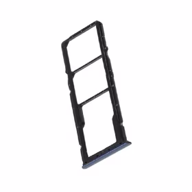 SIM kortelės laikiklis Huawei Y9 2018 mėlynas originalus (service pack)