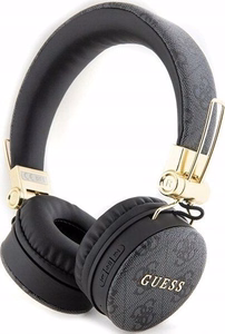 Belaidės ausinės Guess Metal Logo GUBH704GEMK juodos spalvos