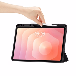 Tech-Protect SmartCase Pen dėklas planšetei Samsung Galaxy Tab S11 11.0 X730 / X736 - juodas